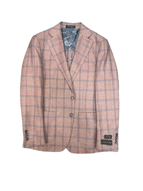 Window Pane Wool Blazer 